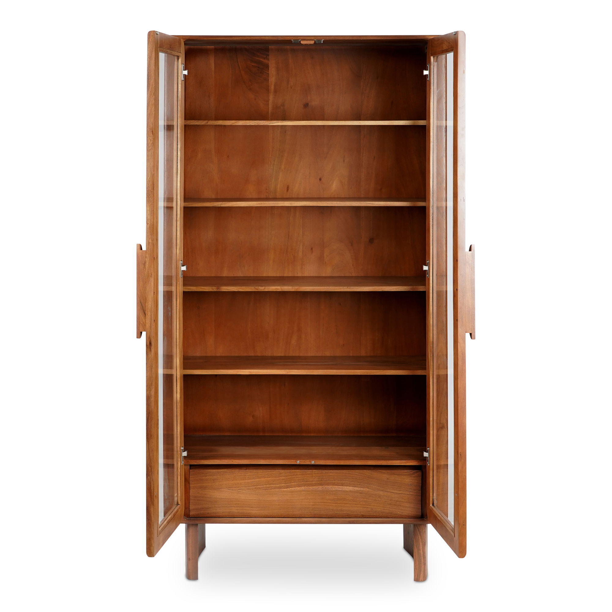 Orson Tall Cabinet Brown large image 