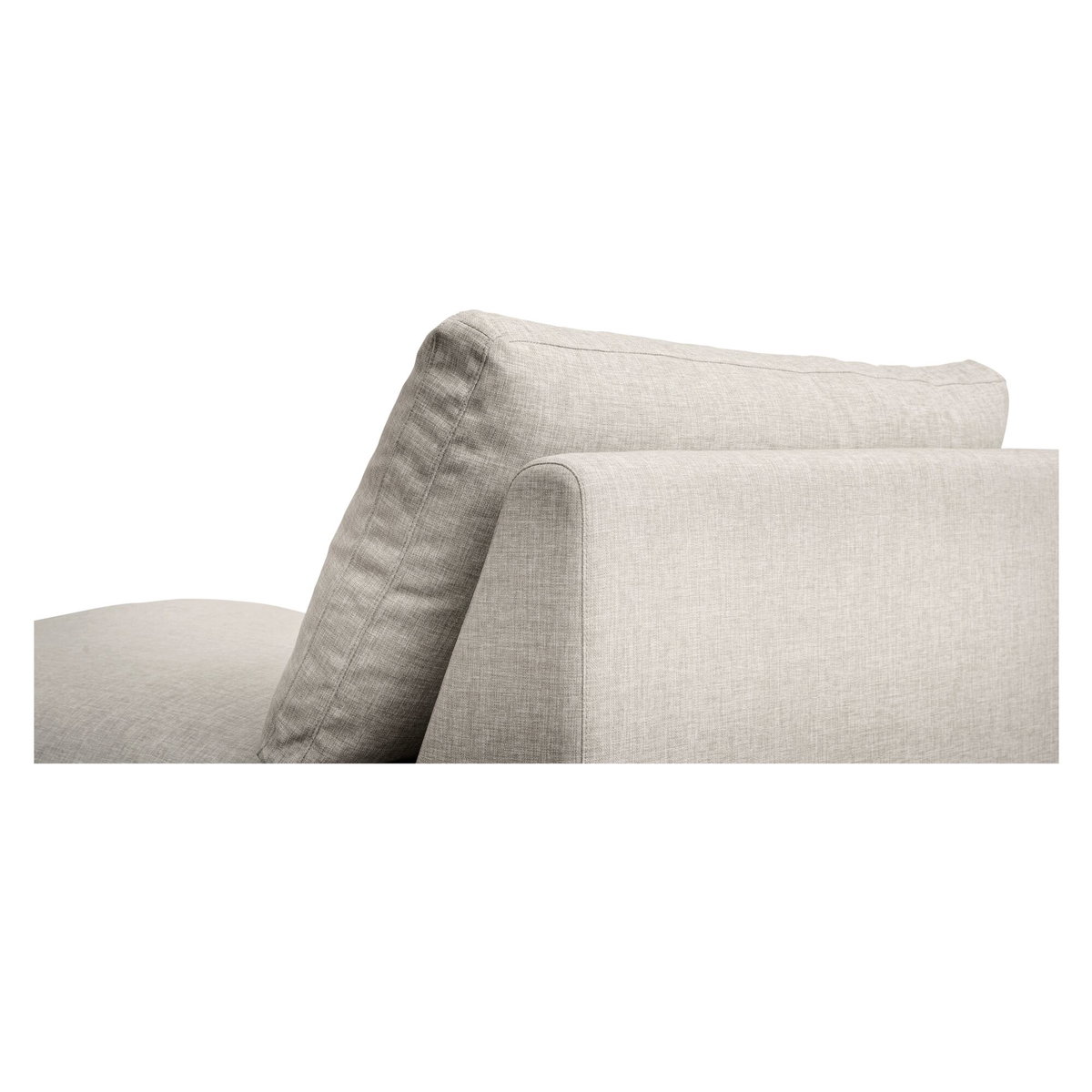 Miles Outdoor Chaise Speckled Light Grey, Chaise Lounges & Daybed by Moe's Home, 65" width x 35.8" height x 40" depth View 5