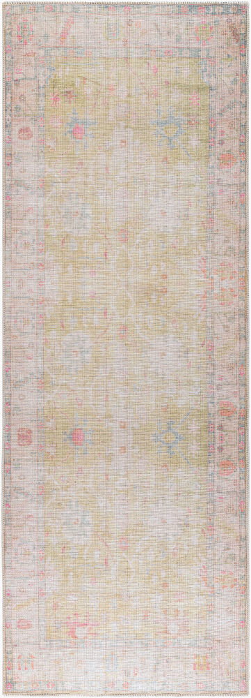 Kemer Machine Woven Rug, by Surya, 7'2.61" length x 2'7.5" width