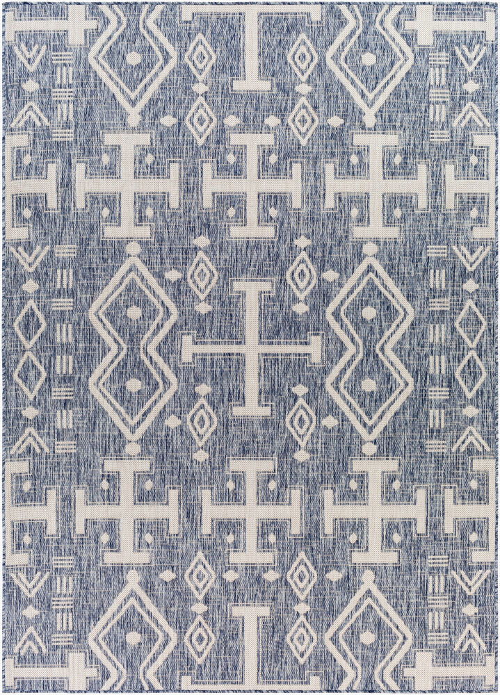 Tuareg Machine Woven Rug large image 