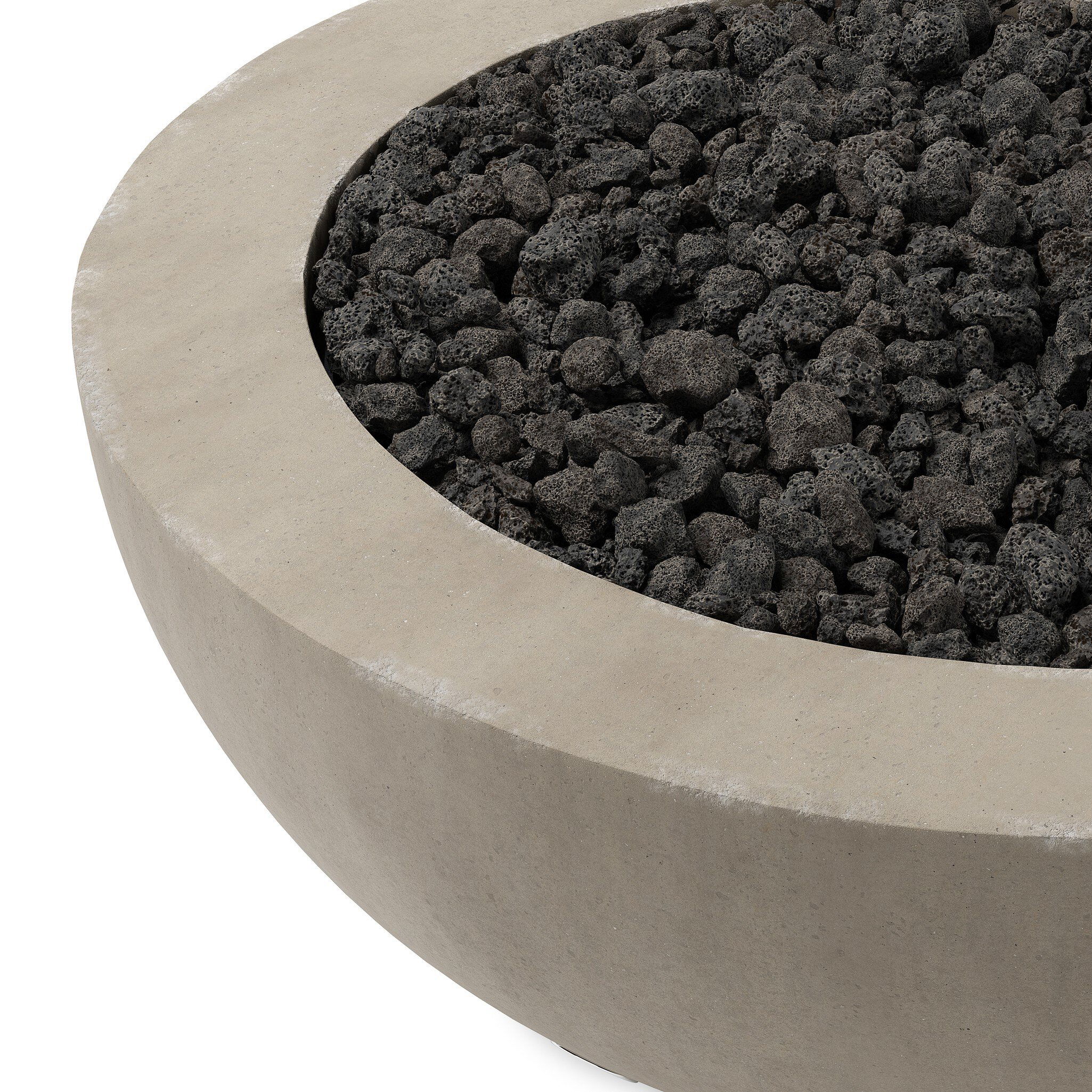 Bronson Outdoor Fire Table large image 