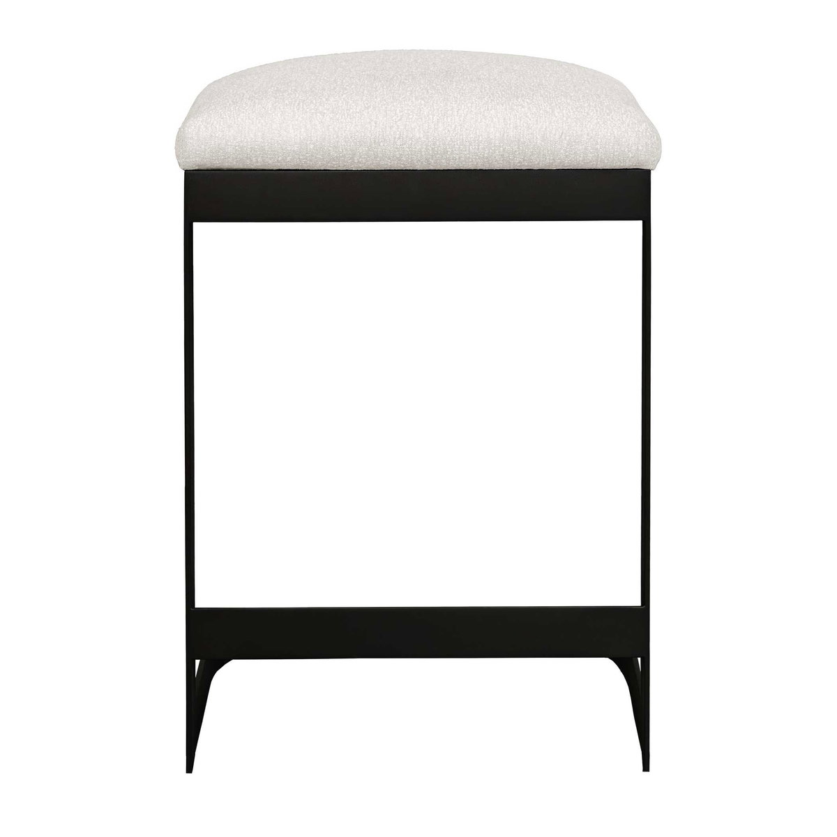 Maude Outdoor Counter Stool, Outdoor Stool by Uttermost, 1'5.25" width x 2'2" height x 1'5.25" depth View 4
