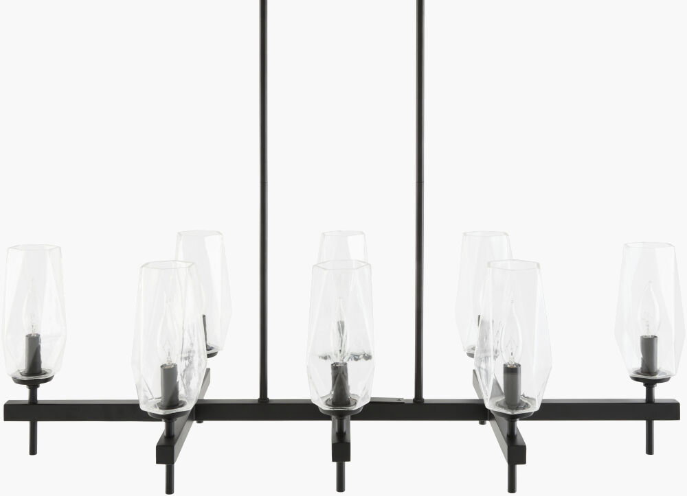 Merivelle Chandelier, by Surya, 14" length x 39" width x 11" height