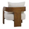 Rowan Ivory Accent Chair, by Uttermost, 27" width x 31" height x 30" depth thumbnail 8