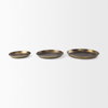 Eagan  Brass Aluminium Tray Medium, Decorative Tray by Mercana, 20" length x 20" width x 1.75" height thumbnail 9