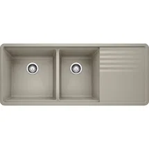 Online Designer Bedroom Precis 48" L x 20" W Double Basin Undermount Kitchen Sink With Accessories 441292