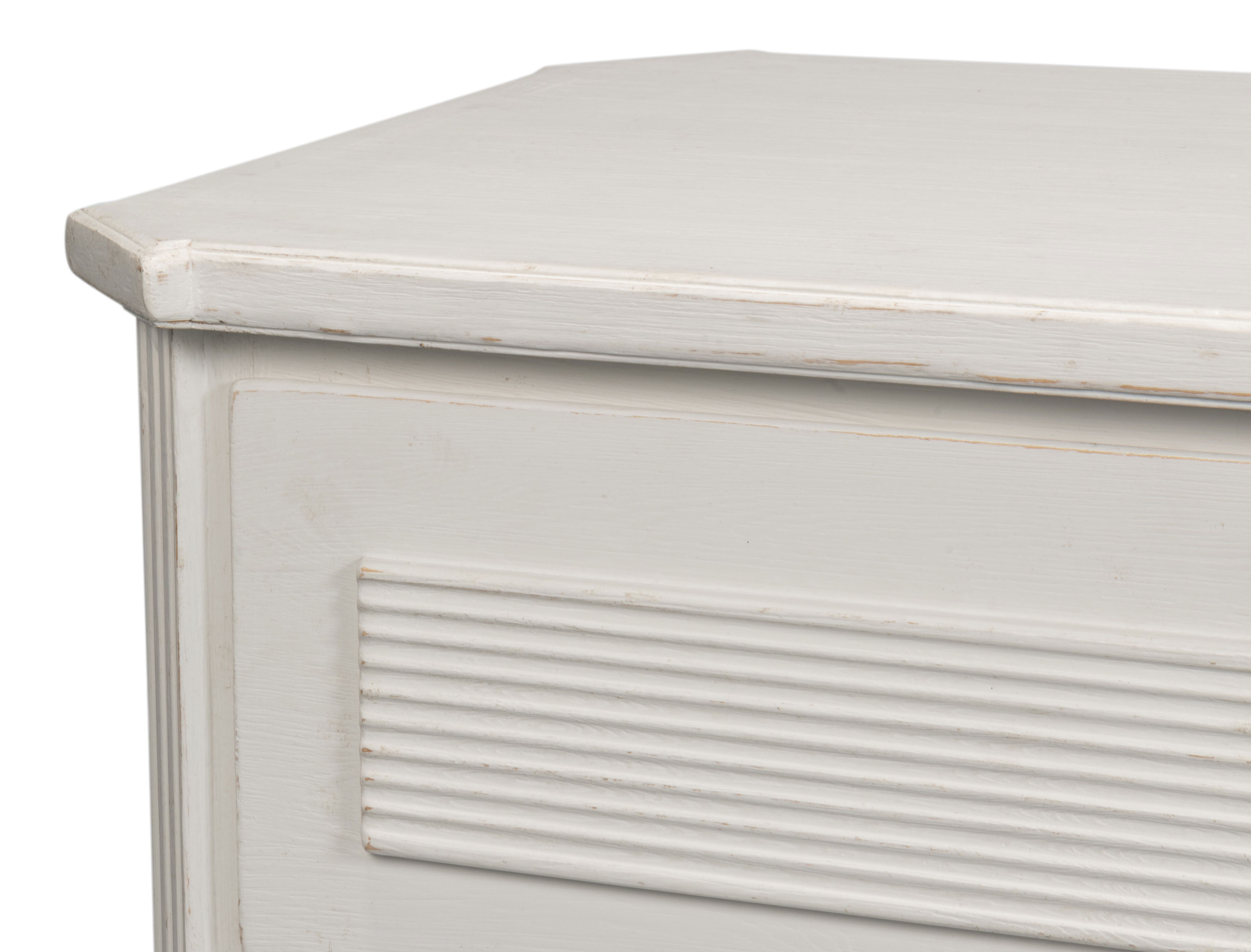 Altus Commode, Antique White, Cabinets & Chest by Sarreid, 46" length x 20" width x 34" height View 6