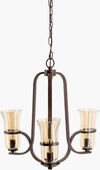 Hildago Chandelier, by Surya, 24" length x 24" width x 28" height thumbnail