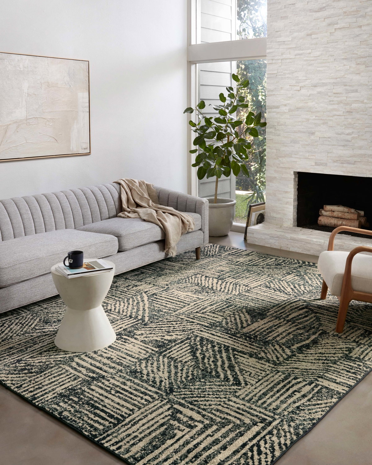 Loloi II Bowery Rug, 2'3" length x 7'6" width View 4