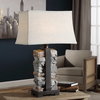 Kodiak Stacked Stone Lamp, by Uttermost, 1'6" width x 2'5" height x 1'1" depth thumbnail 5