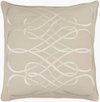 Leah Accent Pillow, Decorative Pillow by Surya, 22" length x 22" width thumbnail