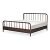 Vivian King Bed Dark Brownn, by Moe's Home, 79" width x 45" height x 84.45" depth thumbnail 7