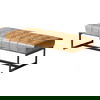 Wyatt Leather Bench thumbnail 1