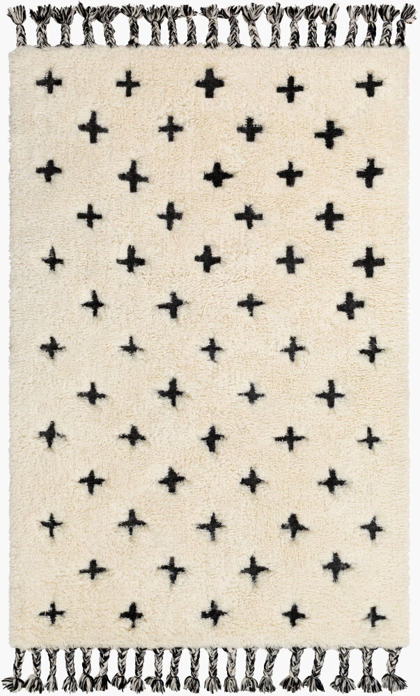 Camille Handmade Rug, by Surya, 3' length x 2' width