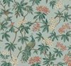 Peacock Estate Blue Wallpaper thumbnail 0