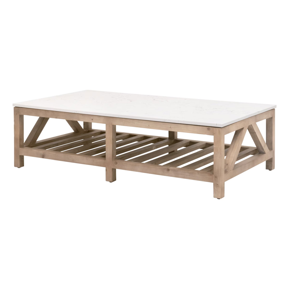Spruce Coffee Table, by Essentials for Living, 63" width x 17.5" height x 35.5" depth View 2