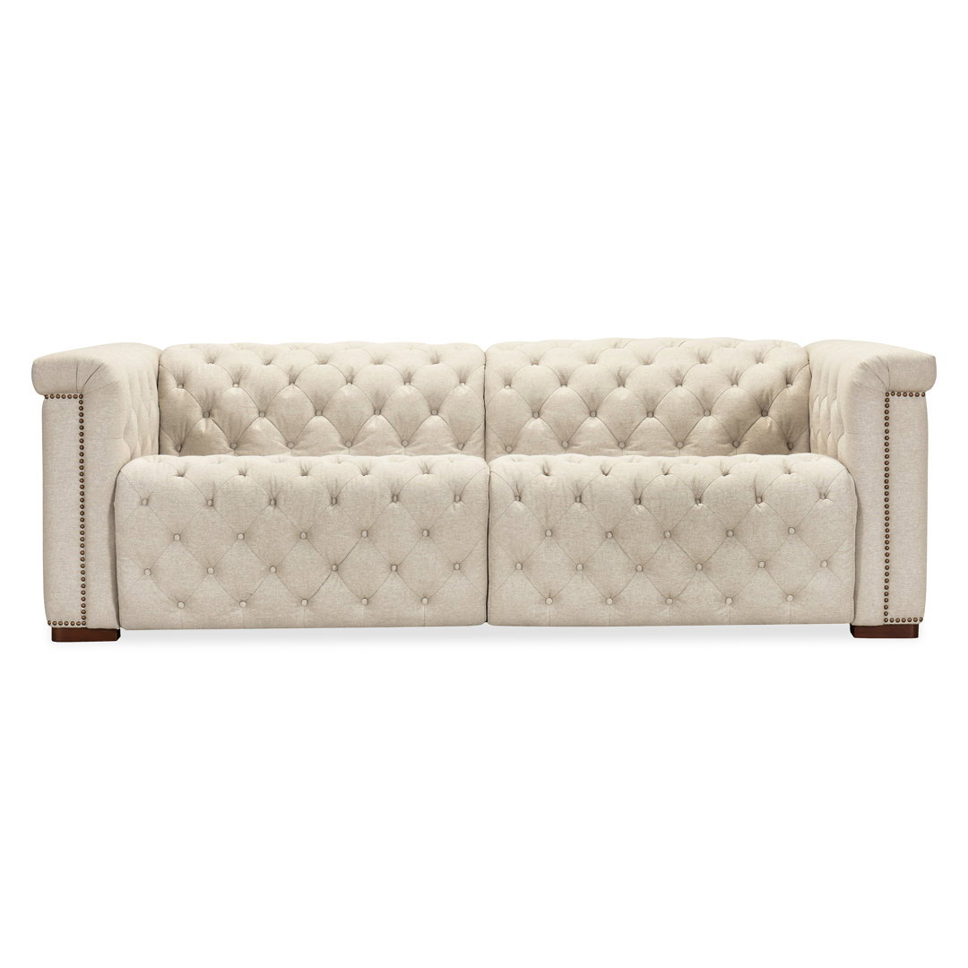 SS Loveseat, Sofas & Sectional by Hooker Furniture, 89.5" width x 28.75" height x 43" depth View 6