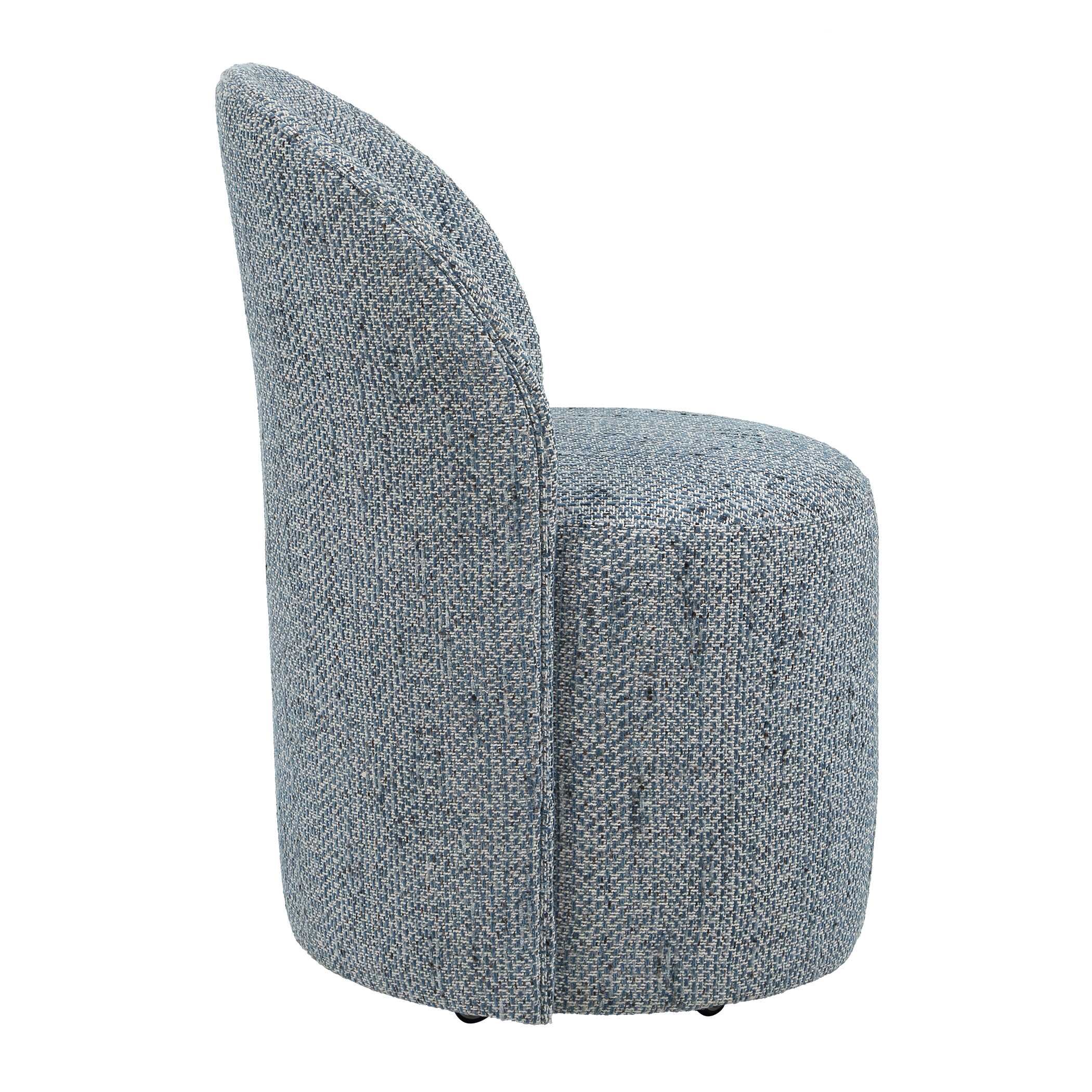 Roll With It Denim Dining Chair, Furniture by Uttermost, 21.5" width x 32" height x 23.25" depth View 5