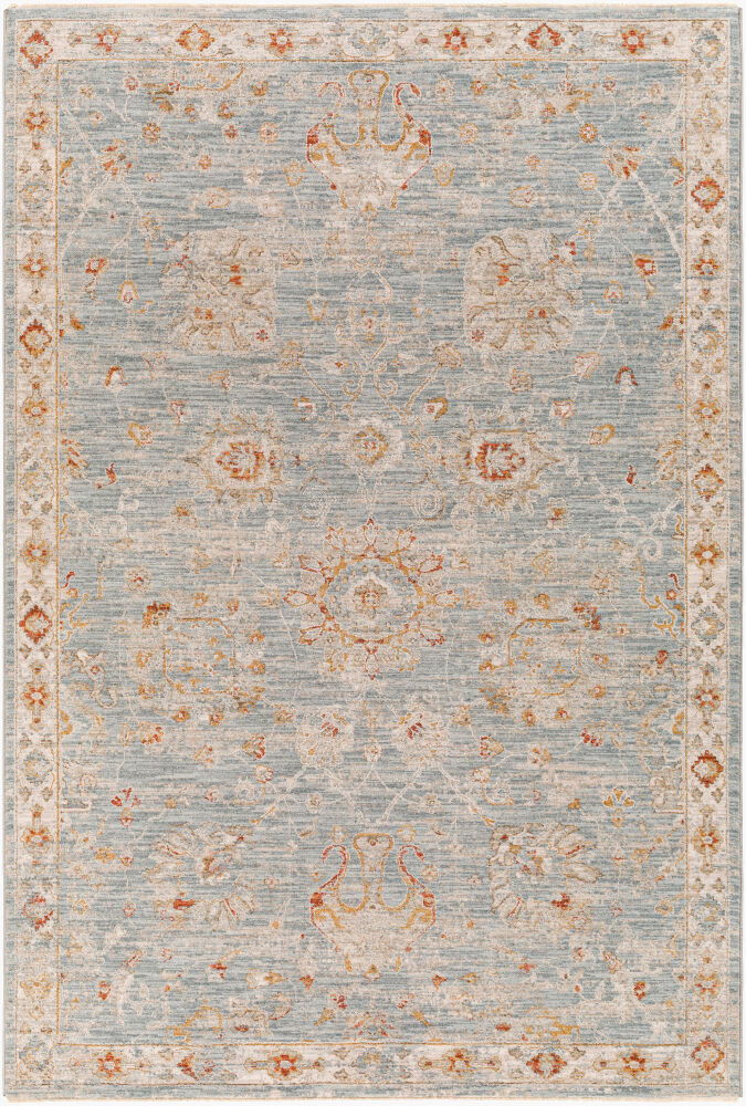 Avant Garde Machine Woven Rug, by Surya, 7'4.58" length x 4'11.84" width