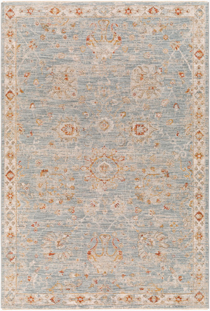 Avant Garde Machine Woven Rug, by Surya, 7'4.58" length x 4'11.84" width