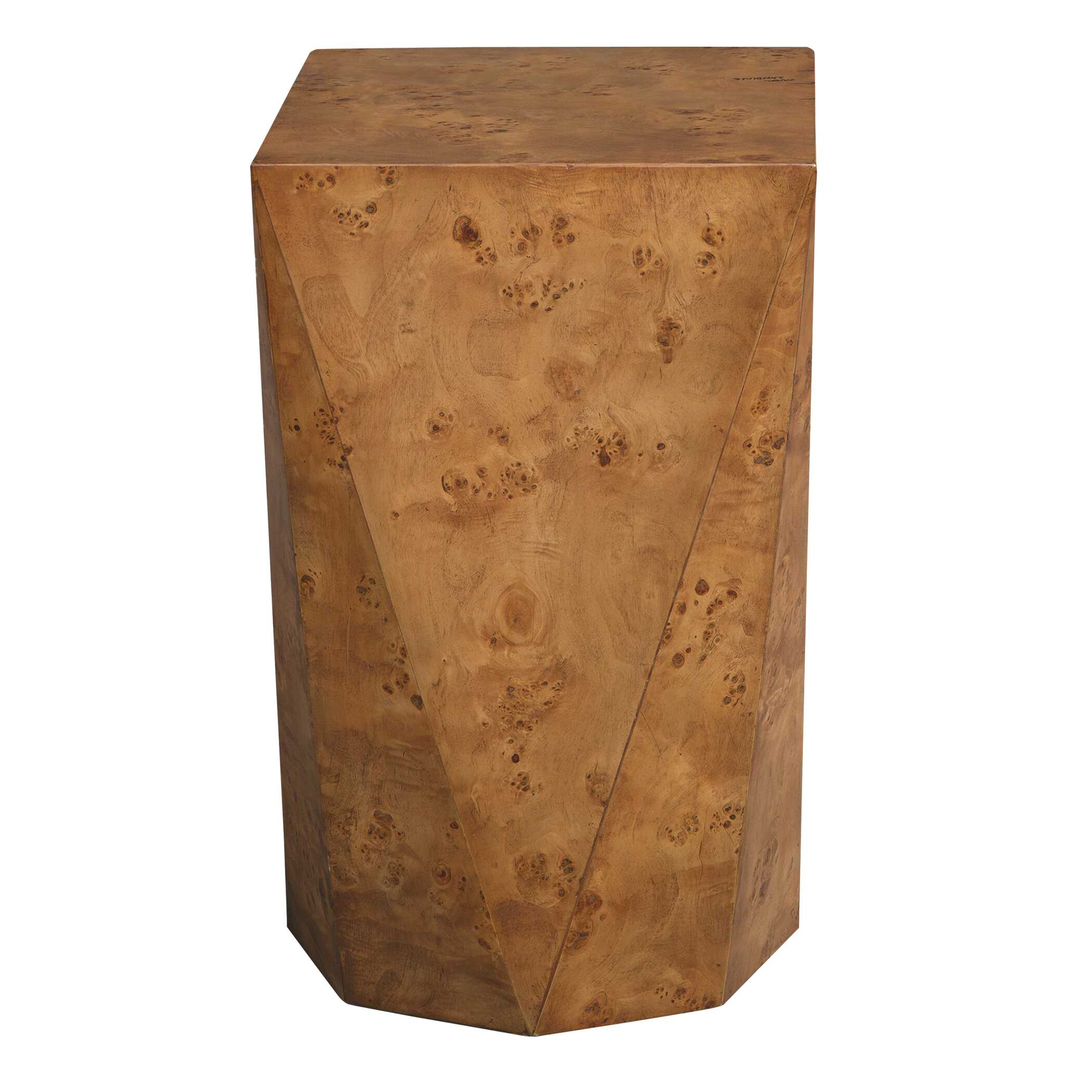 Hughes Geometric Accent Table, Furniture by Uttermost, 14" width x 24" height x 14" depth View 5