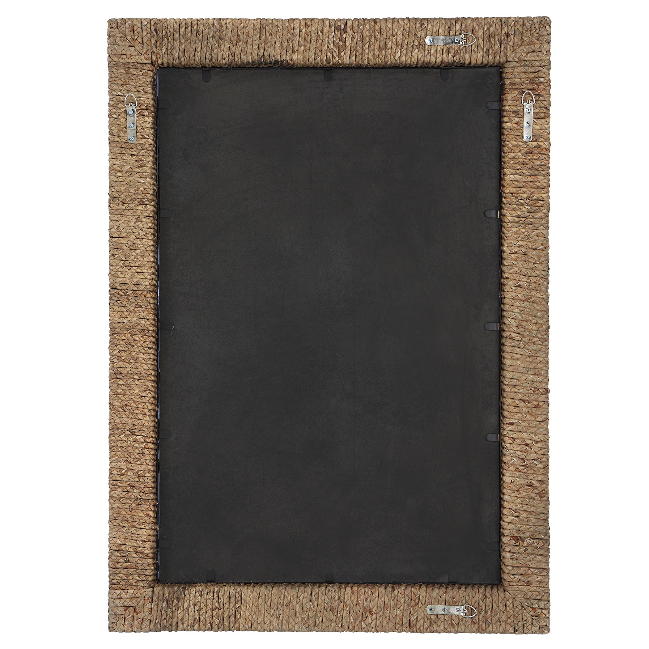 Island Braided Straw Mirror, by Uttermost, 29.5" width x 41.37" height x 2" depth View 8