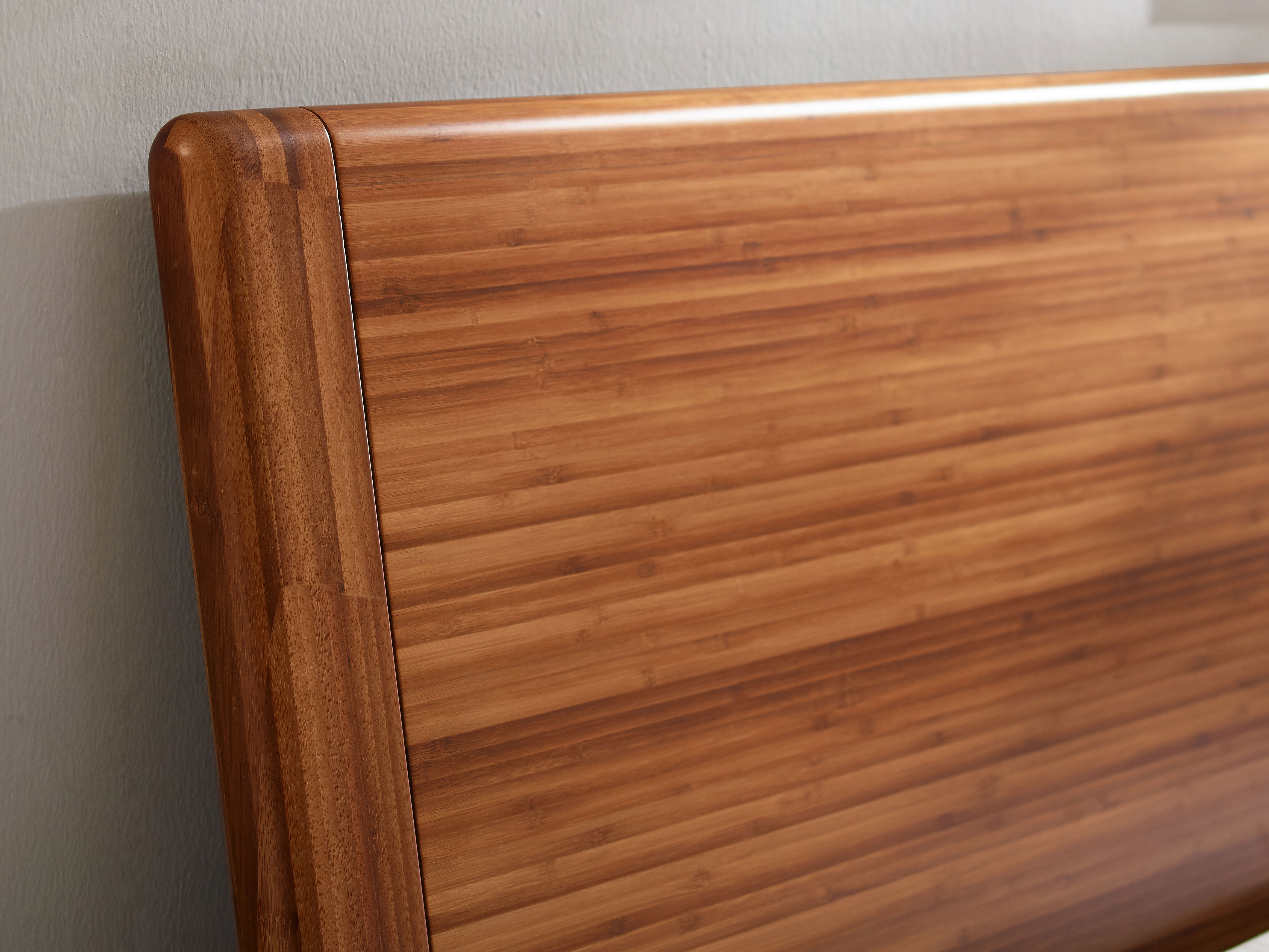 Ventura Queen Platform Bed, Amber, by Greenington, 87.25" length x 63.5" width x 39.5" height View 9