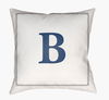 Initials Accent Pillow thumbnail 0