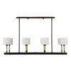 Franconia 8 Light Pendant, by Uttermost, 48" width x 12.5" height x 14" depth thumbnail 3