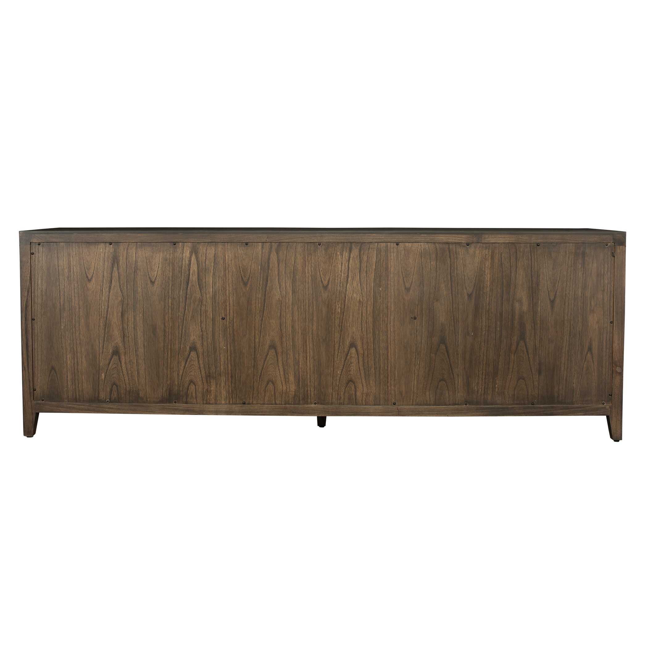 Botero Walnut Console Cabinet, Furniture by Uttermost, 86" width x 30" height x 18" depth View 9