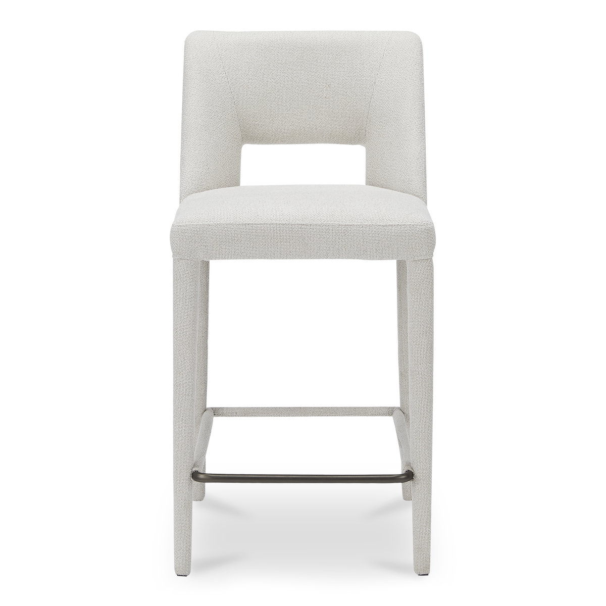 Joyce Counter Stool Beige, Counter & Bar Stool by Moe's Home, 18.1" width x 36.8" height x 21.3" depth View 1
