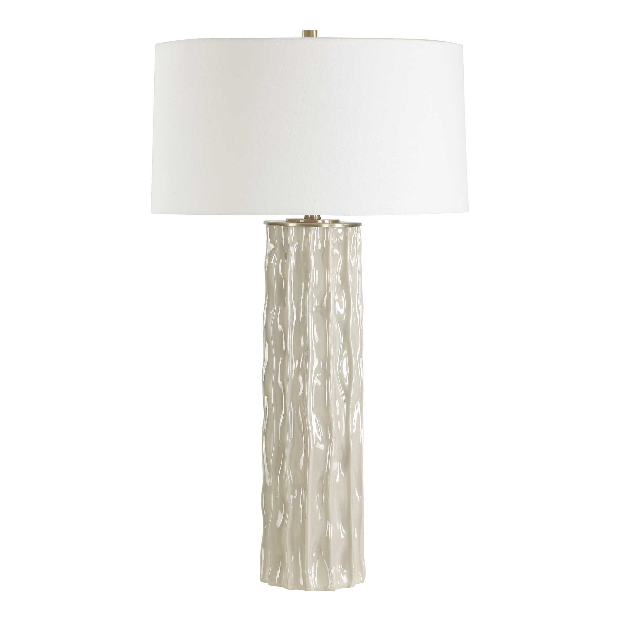 Parilli Taupe Gray Table Lamp large image 