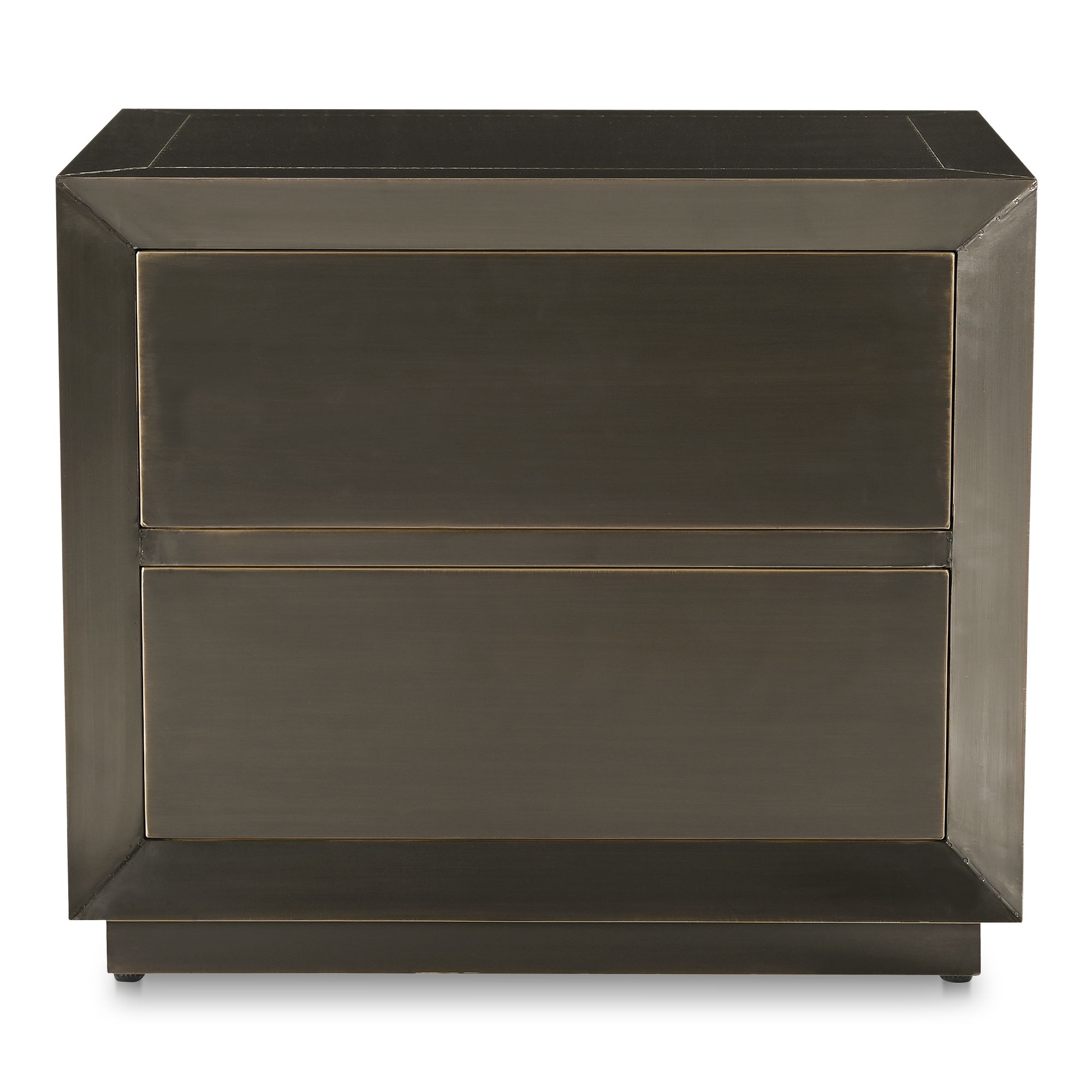 Dawson Nightstand Deep Bronze, by Moe's Home, 26" width x 22" height x 18" depth View 1