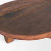 Iza Medium Brown Wooden Riser (Set of 2), Decorative Tray by Mercana, 11.75" length x 11.75" width x 2.25" height thumbnail 7