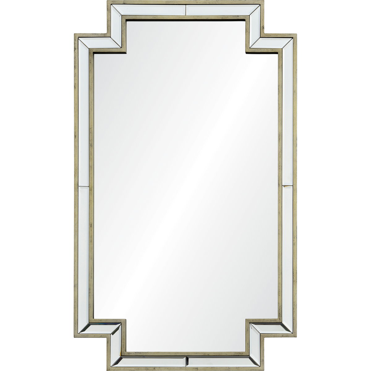 Raton Wall Mirror, by Renwil, 40" height x 0.75" depth View 1