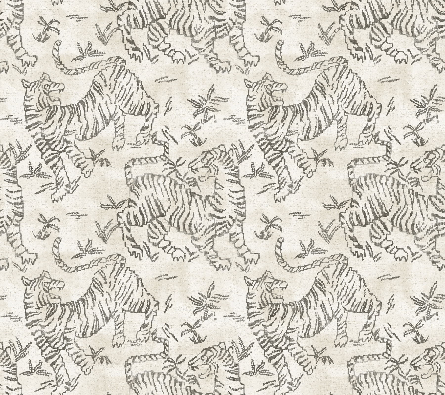 Orly Tigers White Wallpaper large image 