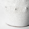 Julian Small Glossy White Ceramic Spoked Vase, by Mercana, 8.27" length x 8.27" width x 11.42" height thumbnail 10