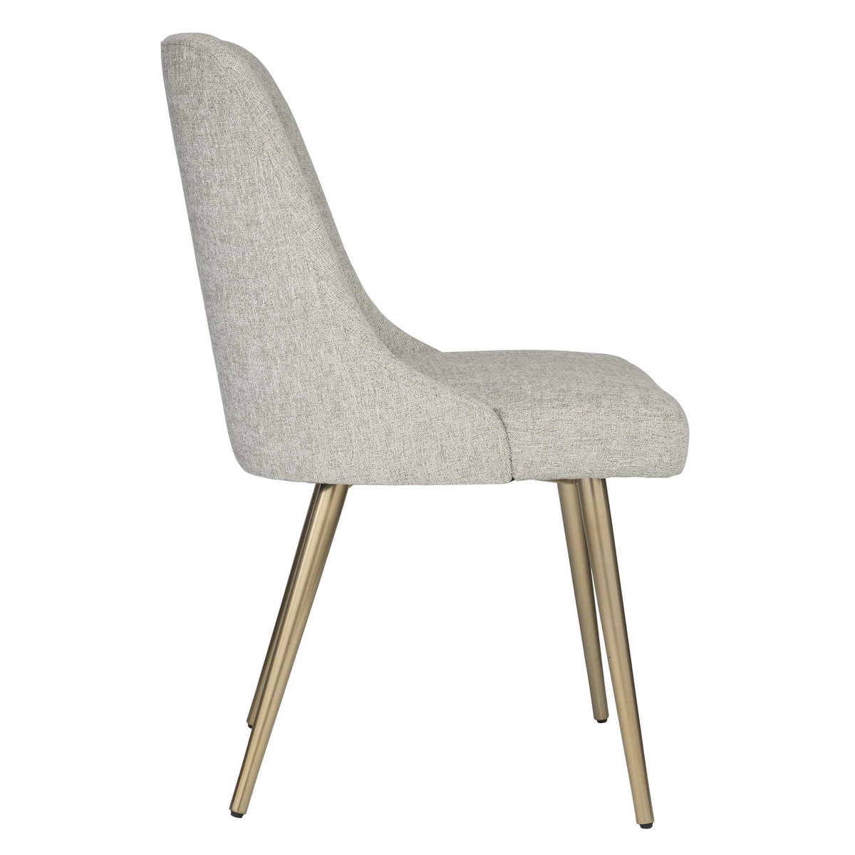 Bramwell Gray Dining Chair, by Uttermost, 21" width x 34" height x 22.5" depth View 5