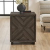 Barrett Dark Charcoal Oak Cabinet, Cabinets & Chest by Uttermost, 22" width x 26" height x 20" depth thumbnail 3