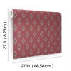 Paisley Burgundy Wallpaper thumbnail 6
