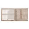Weave Media Sideboard, Cabinets & Sideboard by Essentials for Living, 74" width x 35.5" height x 18.5" depth thumbnail 3
