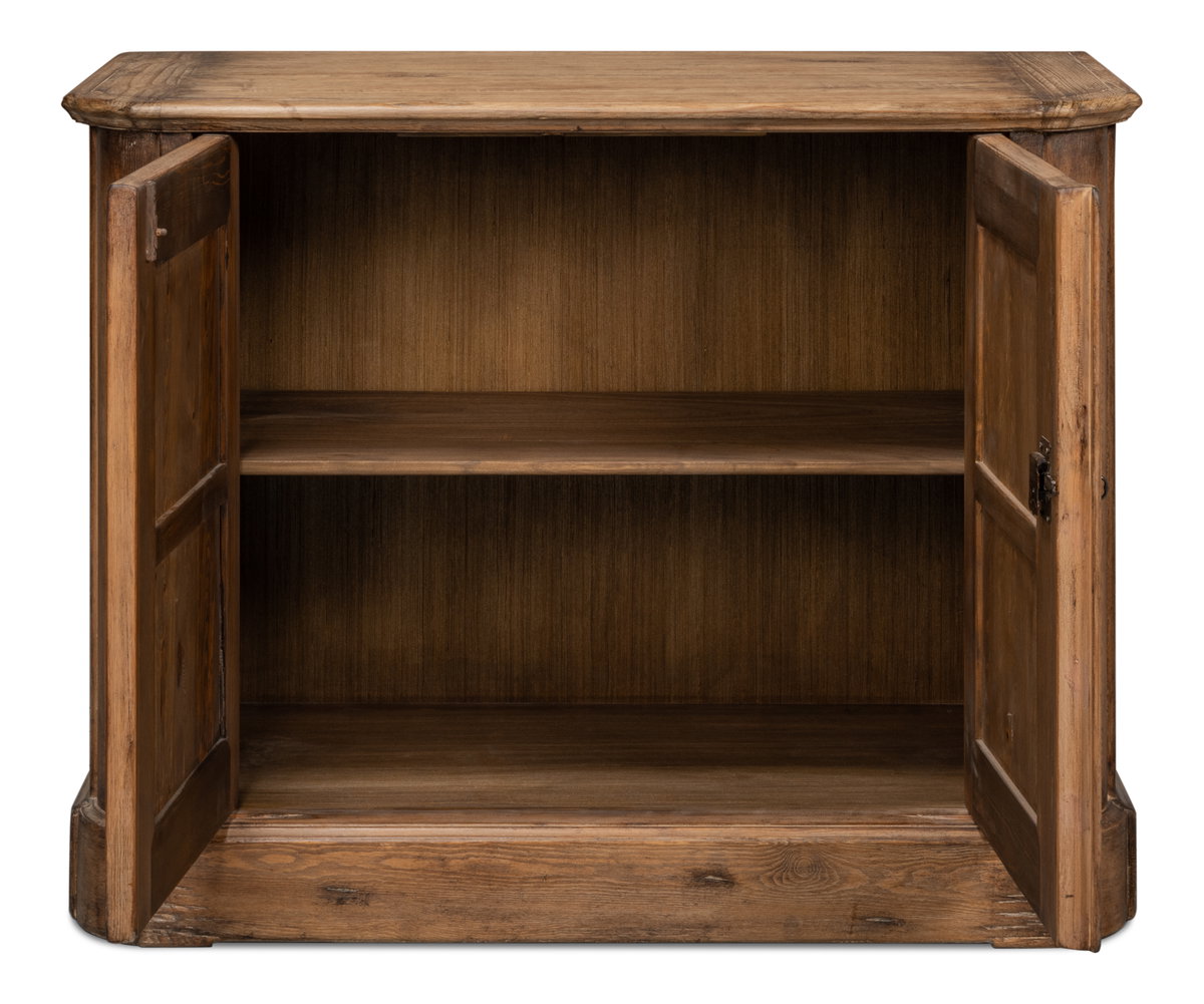 Stephano Two Door Sideboard  Brown, by Sarreid, 1'8" length x 3'11" width x 3' height View 9