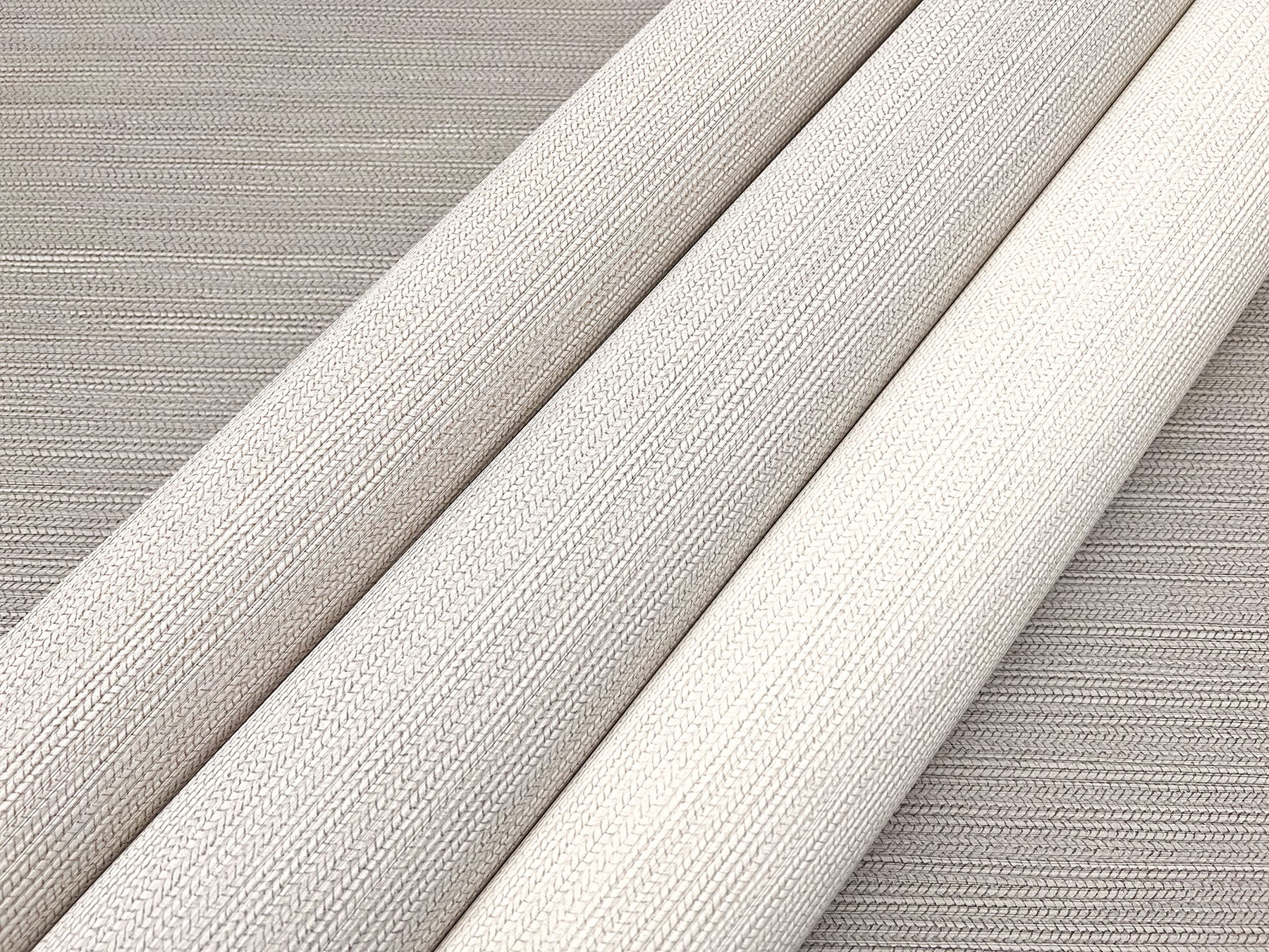Dutch Braid Light Taupe Wallpaper large image 