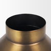Perrin Large Brushed Gold Metal Decorative Vase thumbnail 7