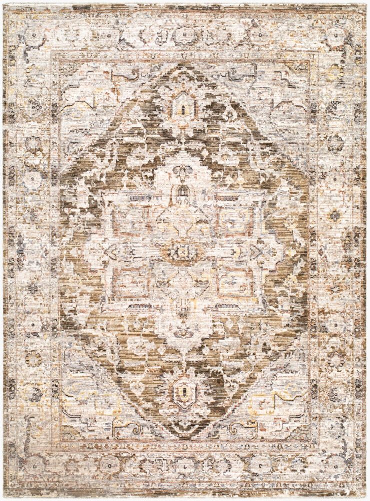 Mansfield Machine Woven Rug, by Surya, 6'11.86" length x 5'2.99" width