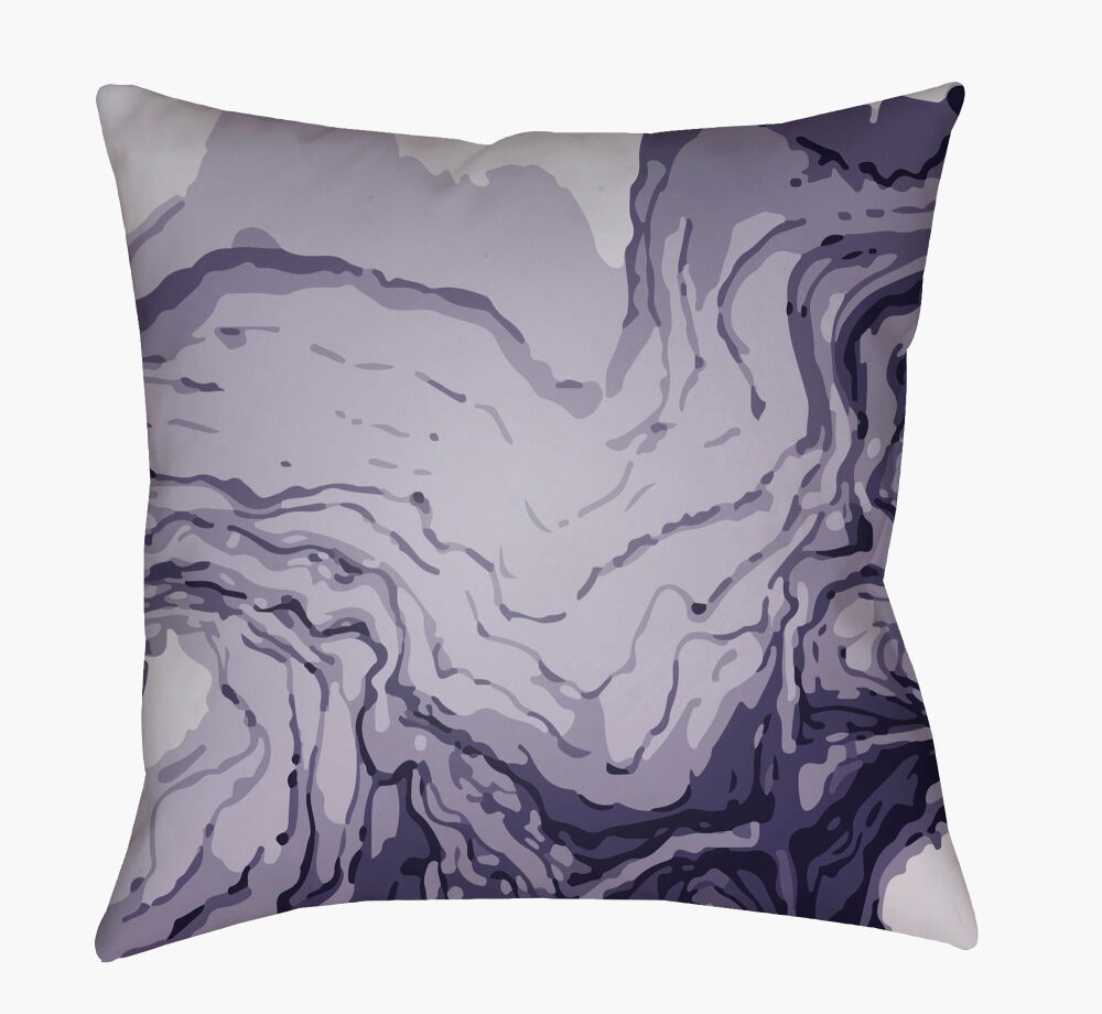 Textures Accent Pillow, Decorative Pillow by Surya, 22" length x 22" width