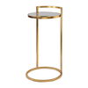 Cailin Gold Accent Table, Furniture by Uttermost, 14.17" width x 25.98" height x 14.17" depth thumbnail 4