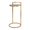 Cailin Gold Accent Table, Side & End Table by Uttermost, 14.17" width x 25.98" height x 14.17" depth thumbnail 4