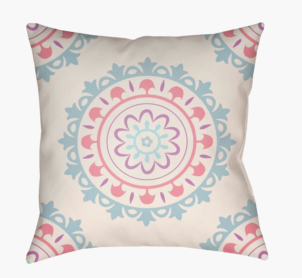 Suzy Accent Pillow, Decorative Pillow by Surya, 18" length x 18" width