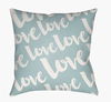 Love Accent Pillow, Decorative Pillow by Surya, 18" length x 18" width thumbnail